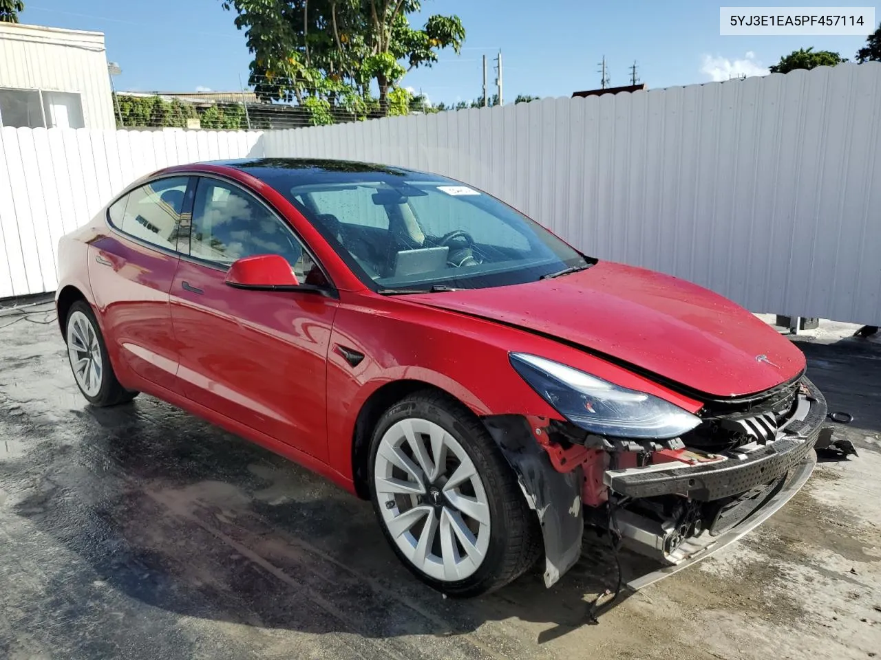 2023 Tesla Model 3 VIN: 5YJ3E1EA5PF457114 Lot: 78844574