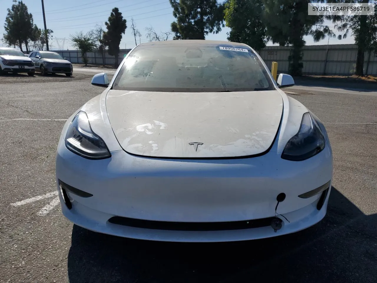 2023 Tesla Model 3 VIN: 5YJ3E1EA4PF586719 Lot: 78950764