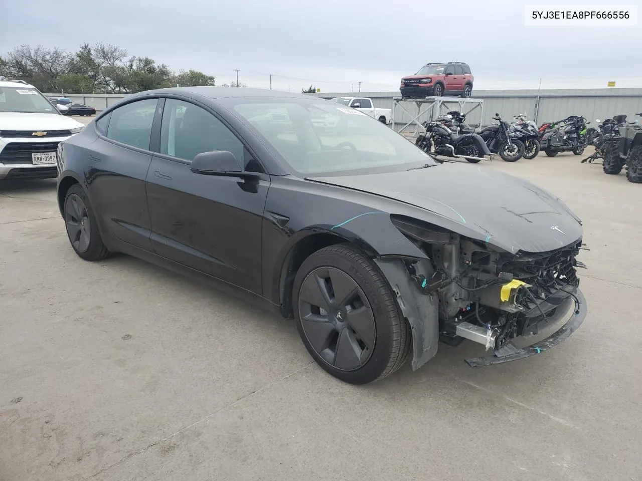 2023 Tesla Model 3 VIN: 5YJ3E1EA8PF666556 Lot: 79266464