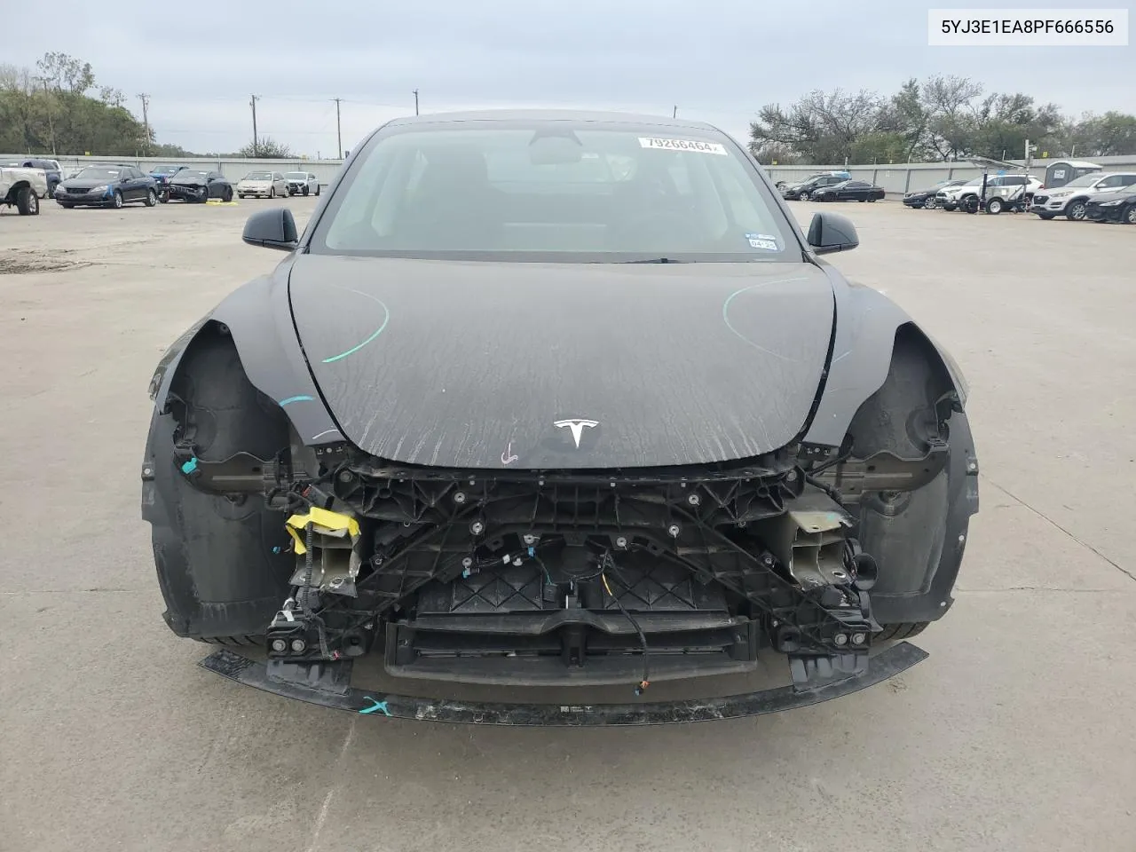 2023 Tesla Model 3 VIN: 5YJ3E1EA8PF666556 Lot: 79266464