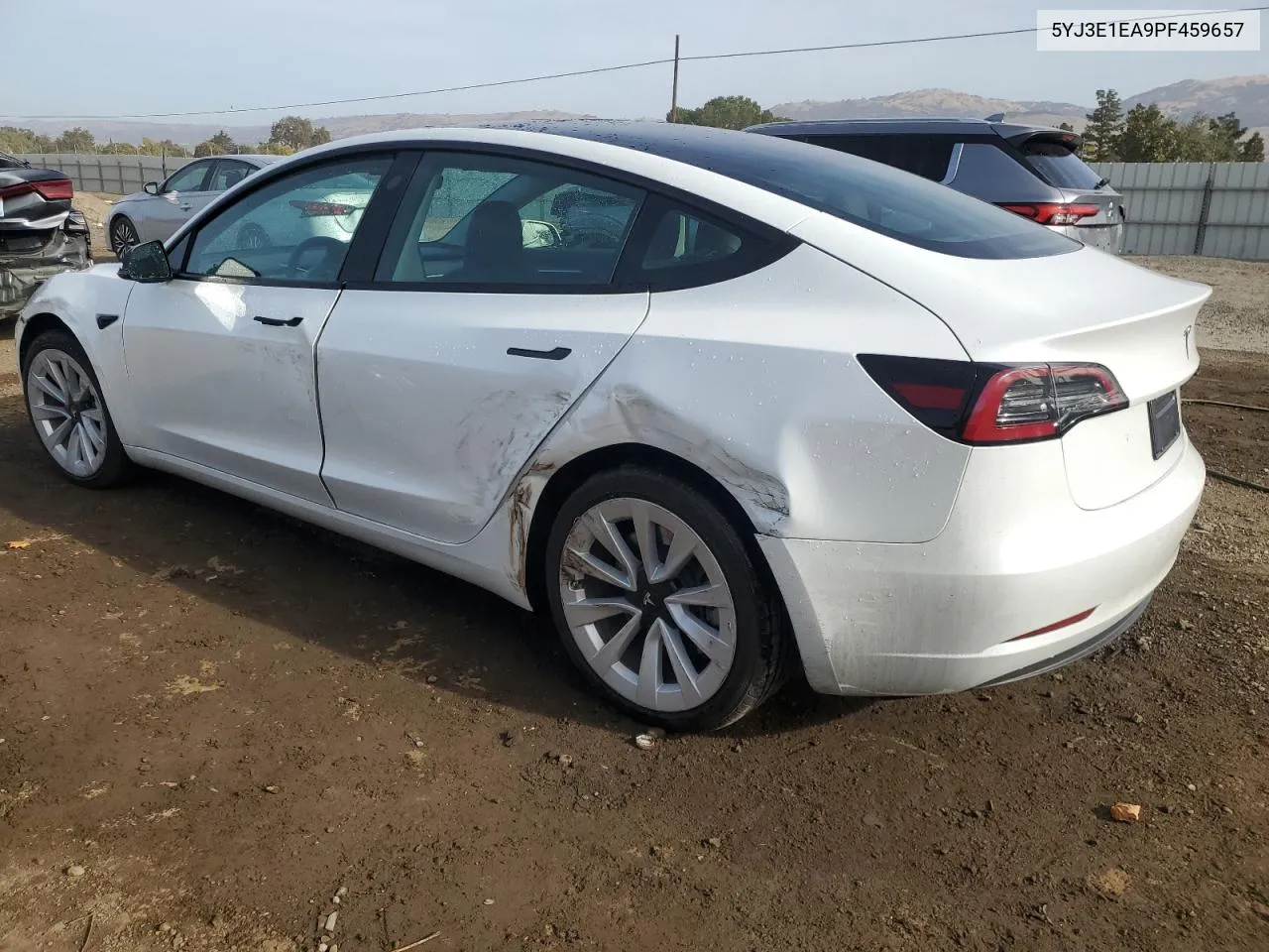 2023 Tesla Model 3 VIN: 5YJ3E1EA9PF459657 Lot: 79354604