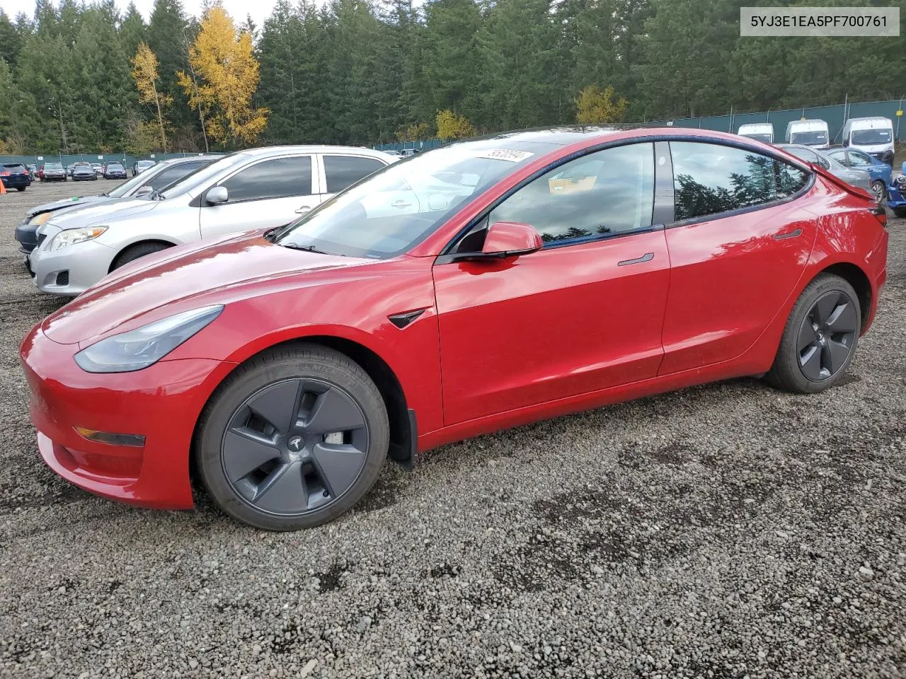 2023 Tesla Model 3 VIN: 5YJ3E1EA5PF700761 Lot: 79520594