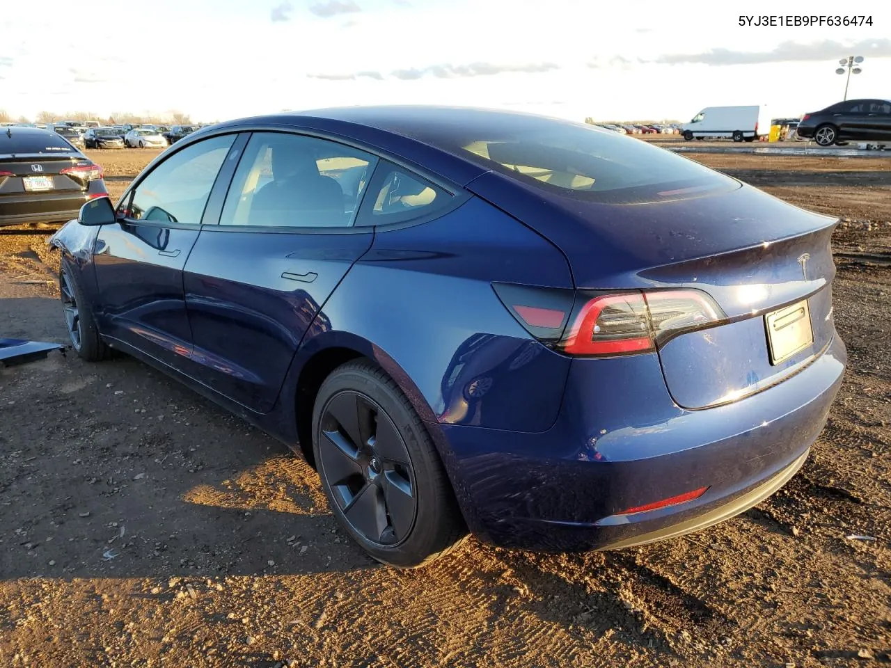 2023 Tesla Model 3 VIN: 5YJ3E1EB9PF636474 Lot: 79540134