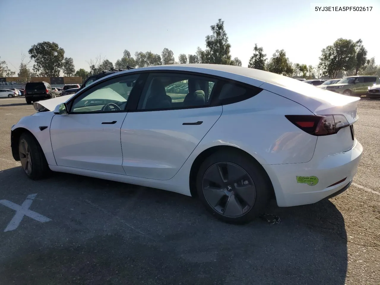 2023 Tesla Model 3 VIN: 5YJ3E1EA5PF502617 Lot: 79701134