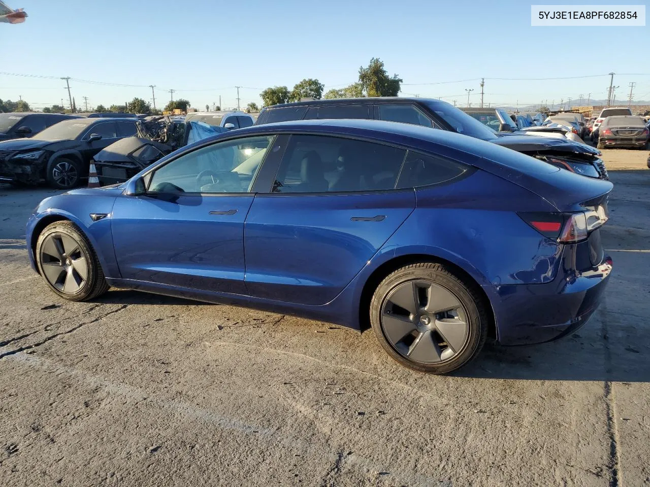 2023 Tesla Model 3 VIN: 5YJ3E1EA8PF682854 Lot: 79929014