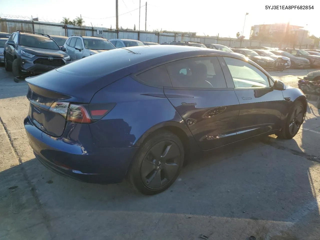 2023 Tesla Model 3 VIN: 5YJ3E1EA8PF682854 Lot: 79929014