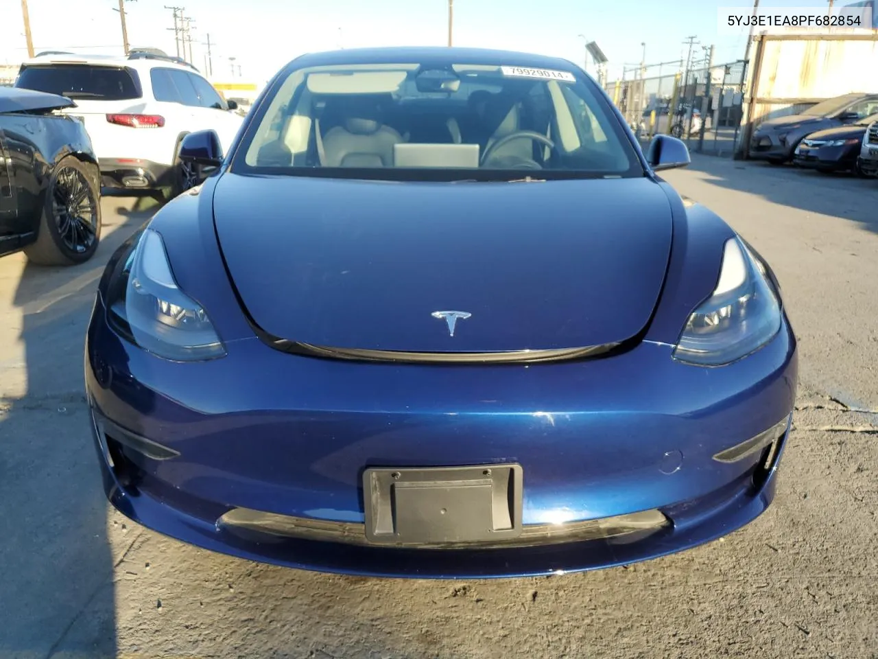 2023 Tesla Model 3 VIN: 5YJ3E1EA8PF682854 Lot: 79929014