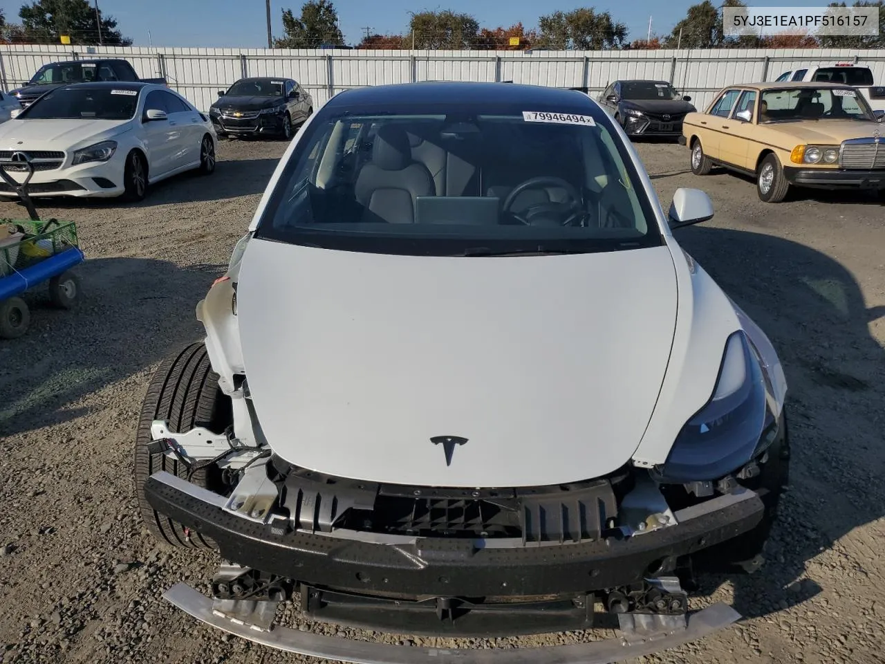 2023 Tesla Model 3 VIN: 5YJ3E1EA1PF516157 Lot: 79946494