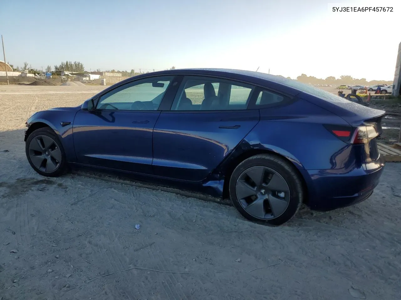 2023 Tesla Model 3 VIN: 5YJ3E1EA6PF457672 Lot: 80011354