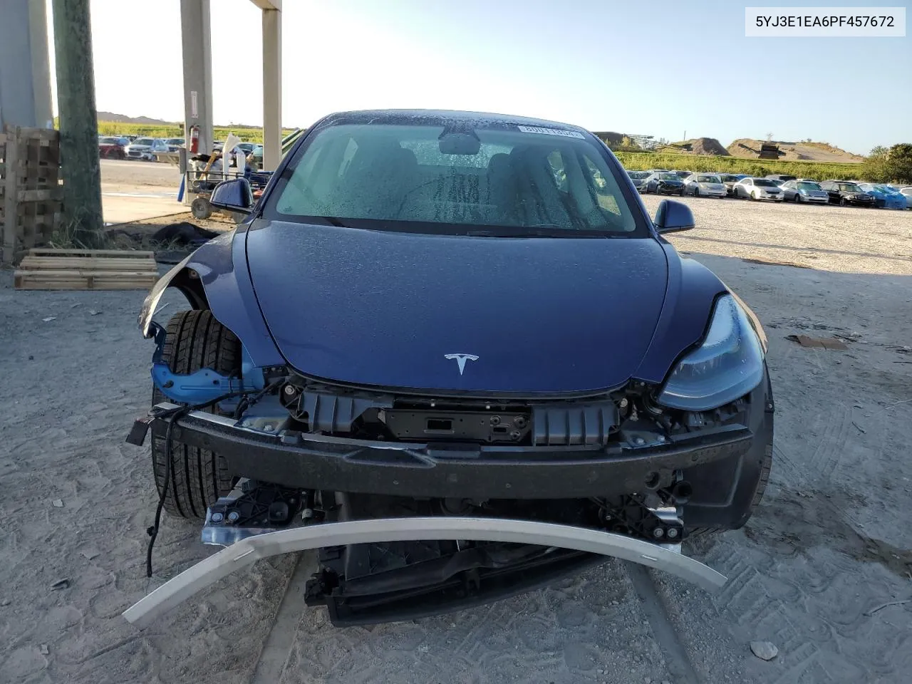 2023 Tesla Model 3 VIN: 5YJ3E1EA6PF457672 Lot: 80011354