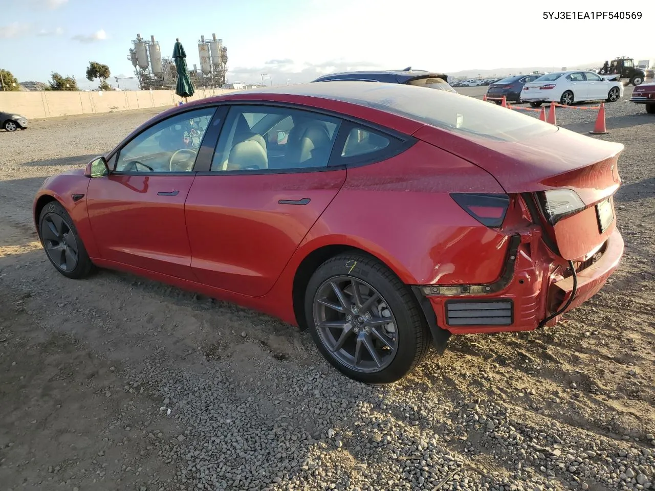 2023 Tesla Model 3 VIN: 5YJ3E1EA1PF540569 Lot: 80352124