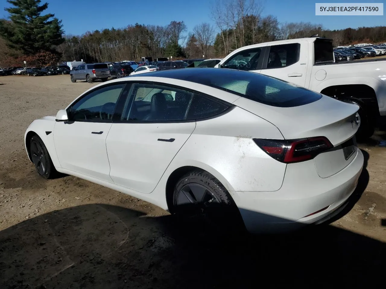 2023 Tesla Model 3 VIN: 5YJ3E1EA2PF417590 Lot: 80654934