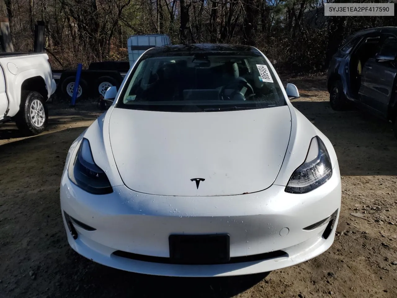 2023 Tesla Model 3 VIN: 5YJ3E1EA2PF417590 Lot: 80654934