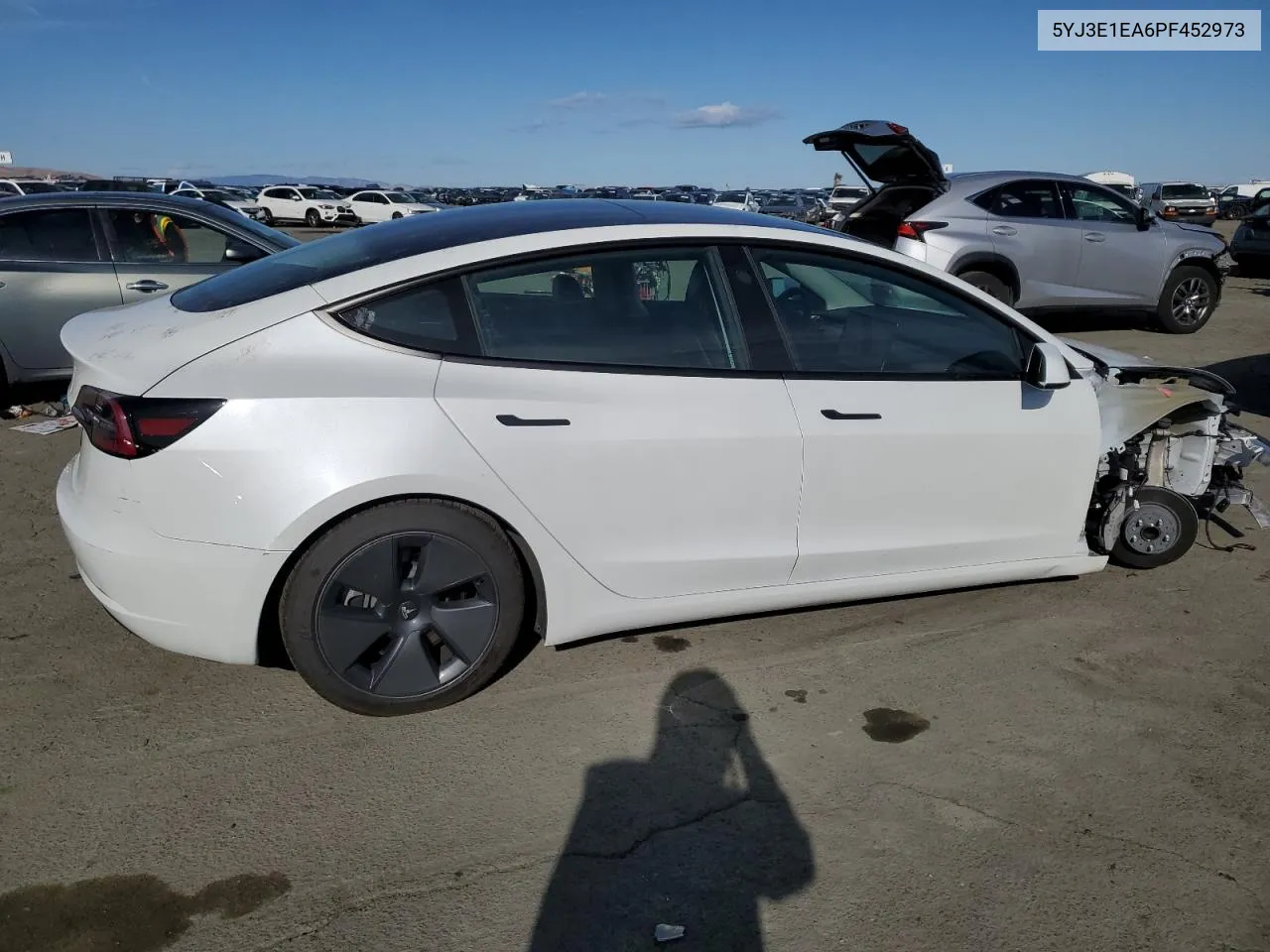 2023 Tesla Model 3 VIN: 5YJ3E1EA6PF452973 Lot: 81329694