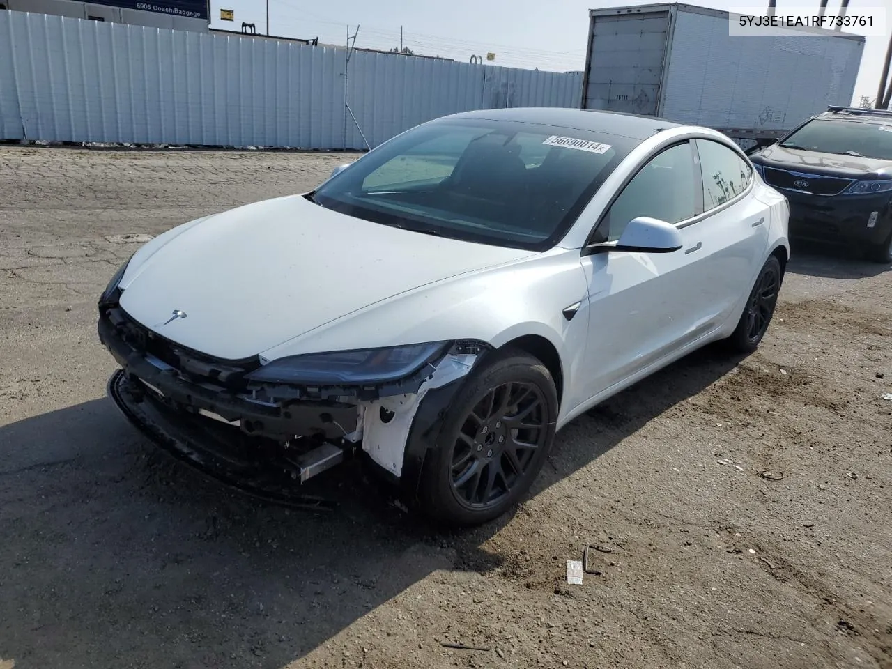 5YJ3E1EA1RF733761 2024 Tesla Model 3