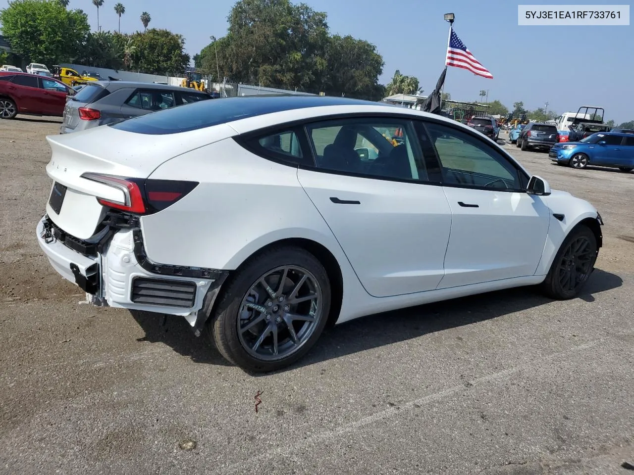 5YJ3E1EA1RF733761 2024 Tesla Model 3