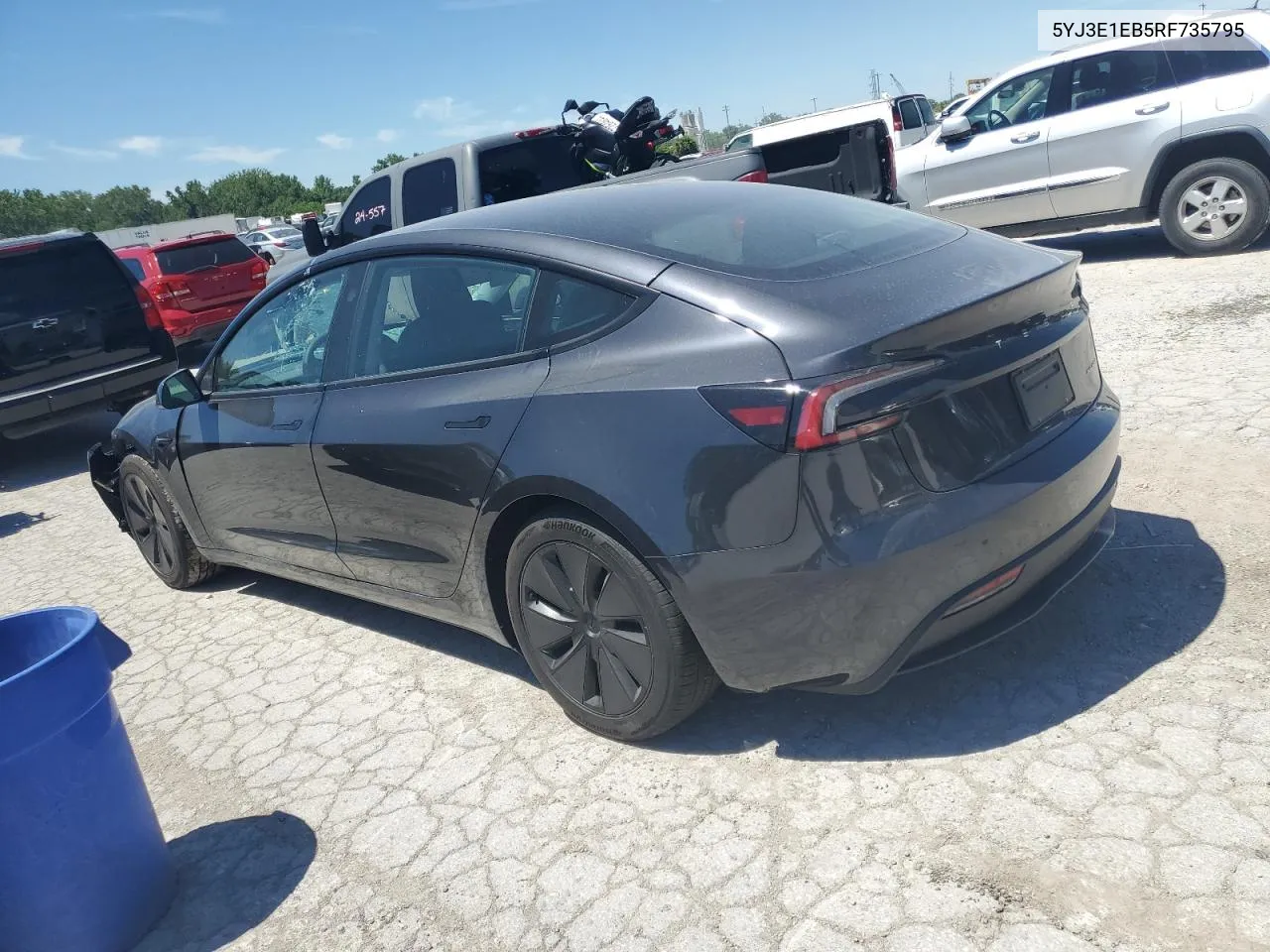 5YJ3E1EB5RF735795 2024 Tesla Model 3