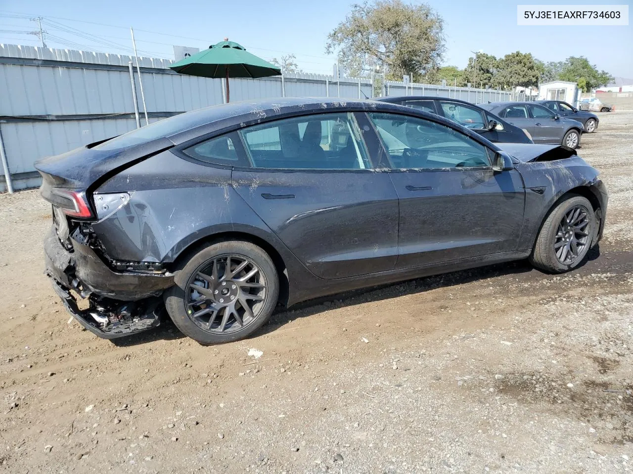 5YJ3E1EAXRF734603 2024 Tesla Model 3