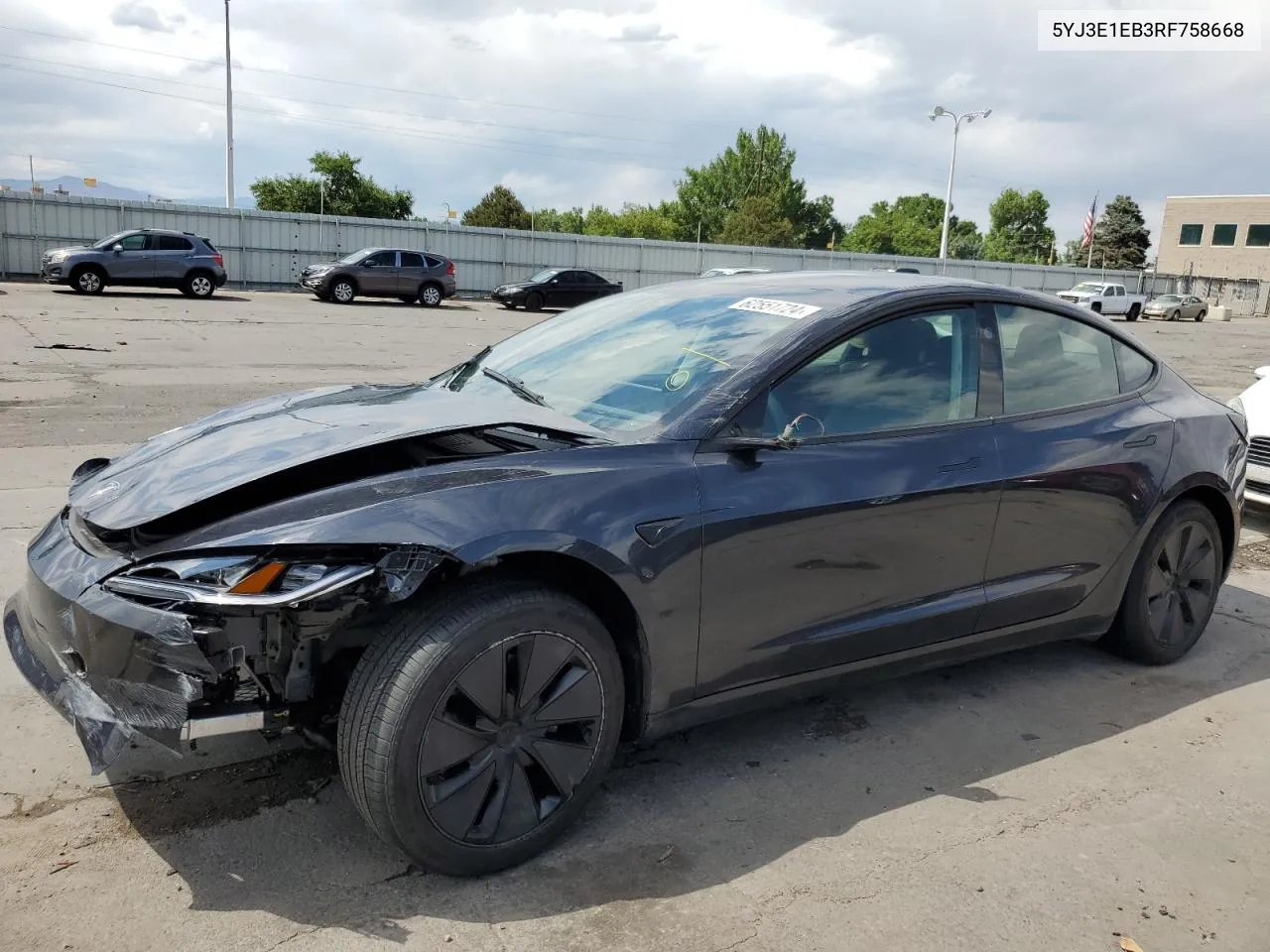 5YJ3E1EB3RF758668 2024 Tesla Model 3