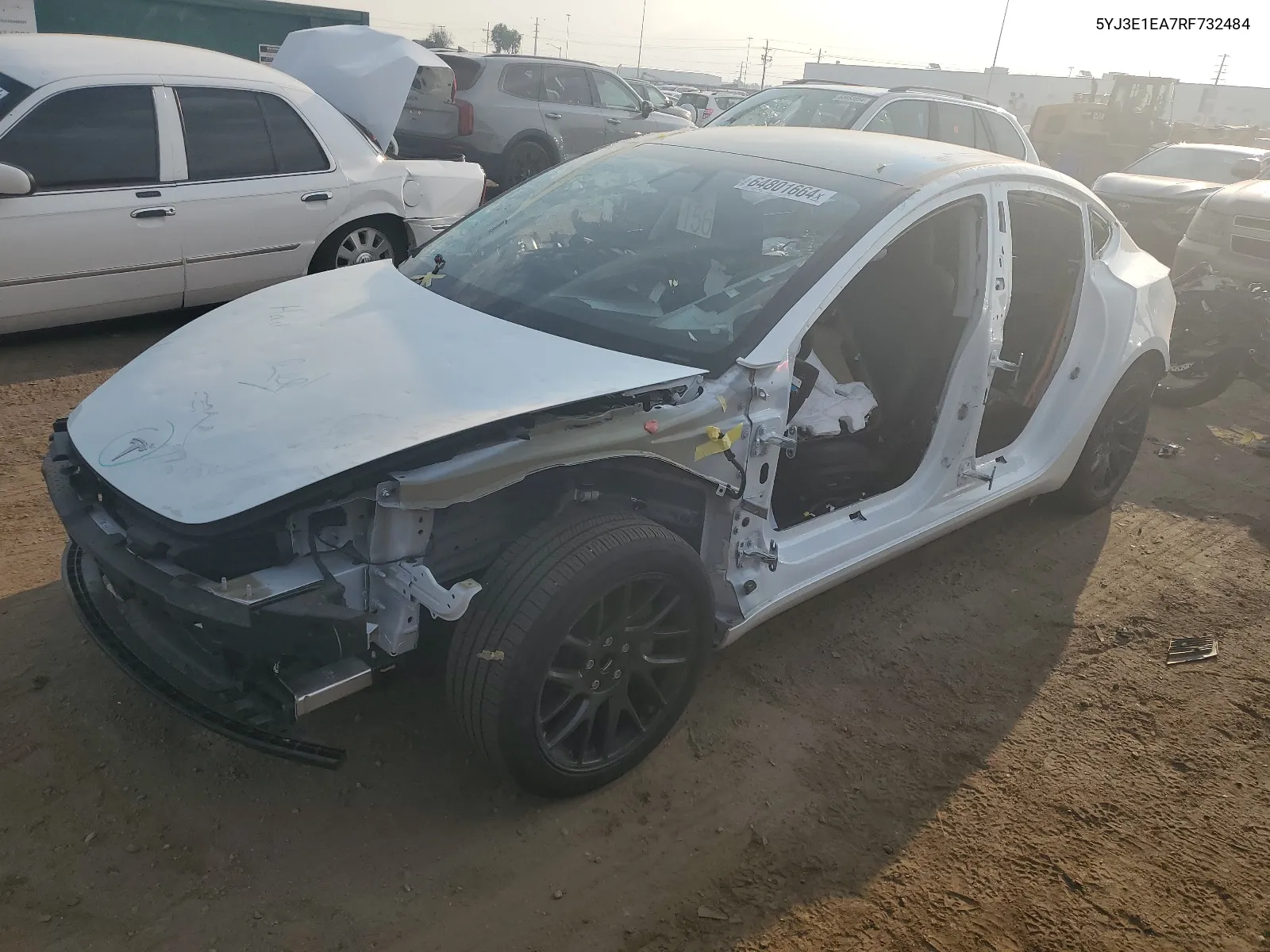 5YJ3E1EA7RF732484 2024 Tesla Model 3