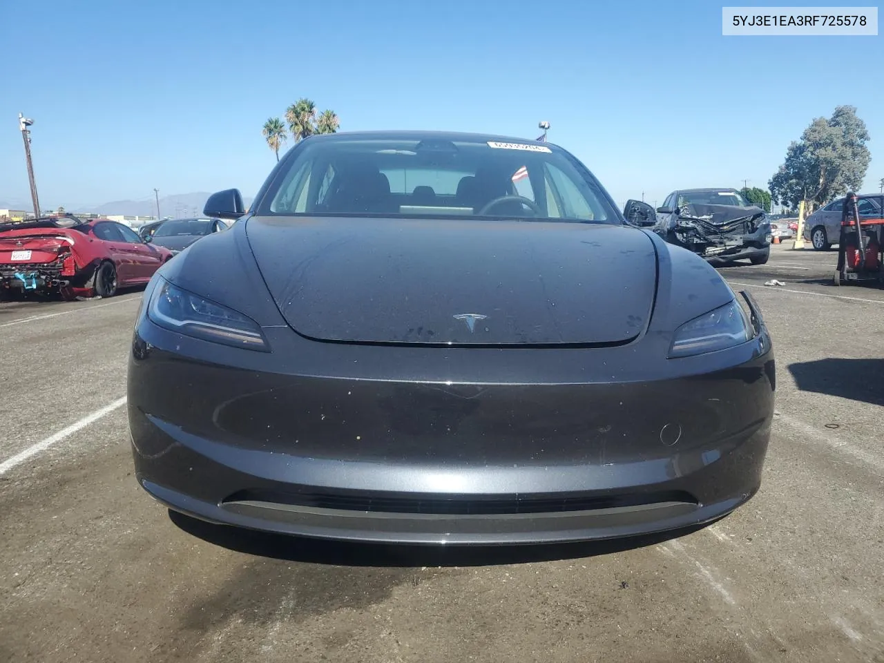 2024 Tesla Model 3 VIN: 5YJ3E1EA3RF725578 Lot: 65935204