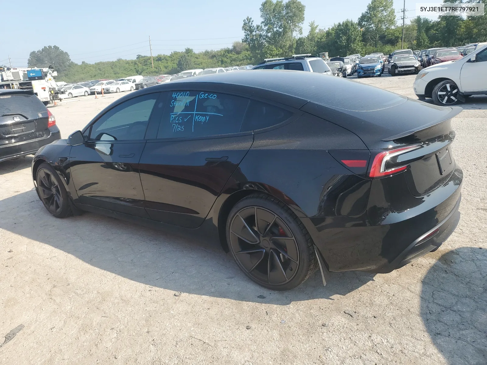 2024 Tesla Model 3 VIN: 5YJ3E1ET7RF797921 Lot: 66077804