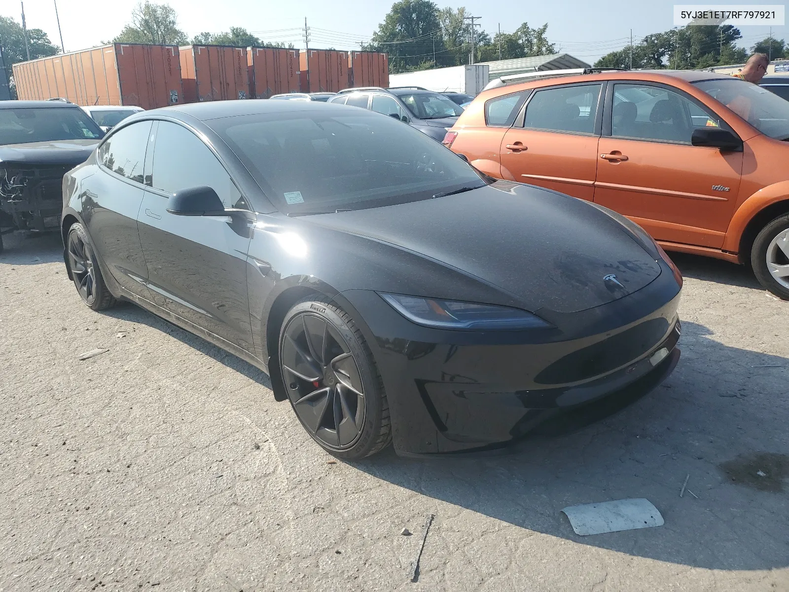 2024 Tesla Model 3 VIN: 5YJ3E1ET7RF797921 Lot: 66077804