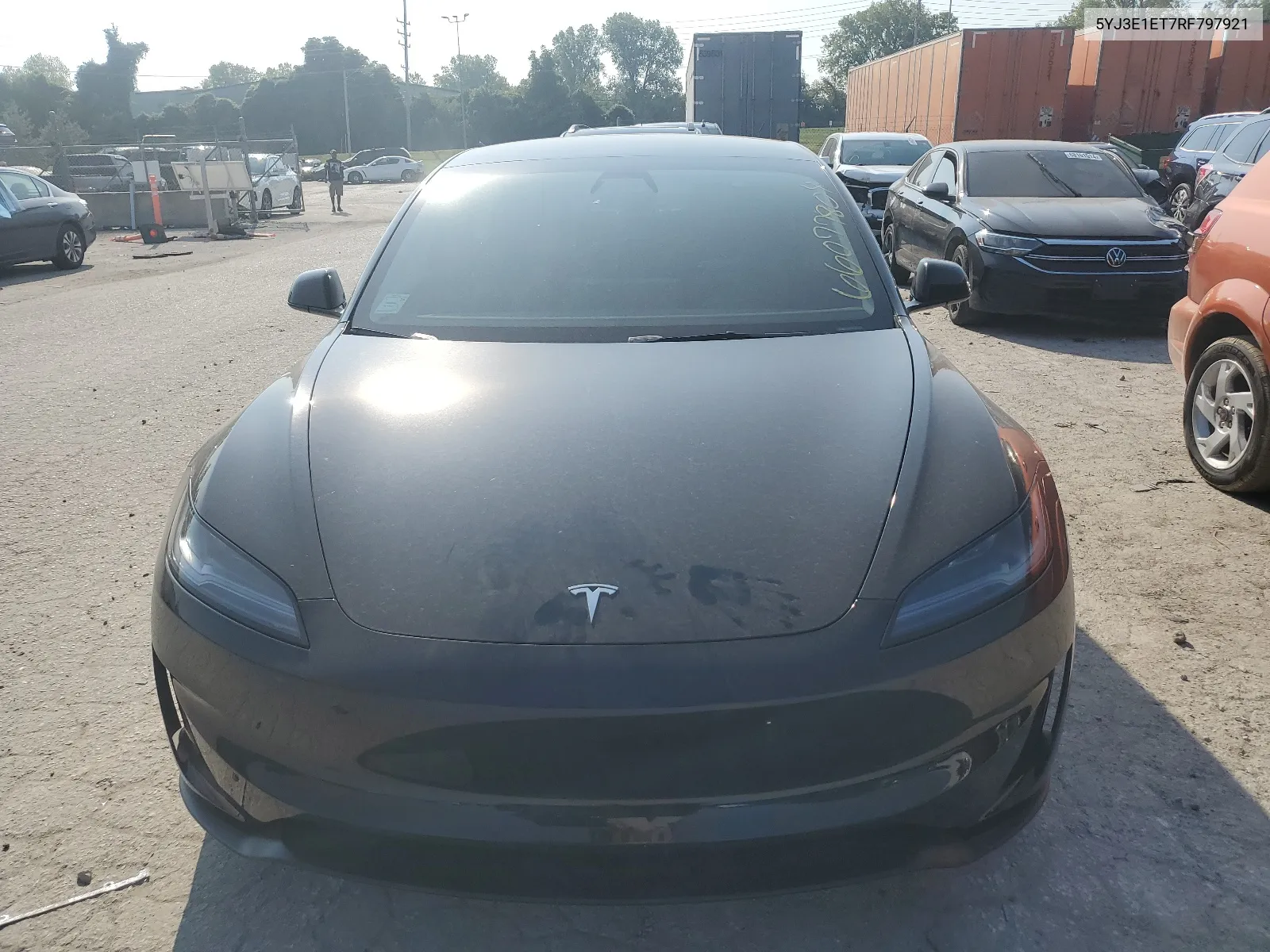 2024 Tesla Model 3 VIN: 5YJ3E1ET7RF797921 Lot: 66077804