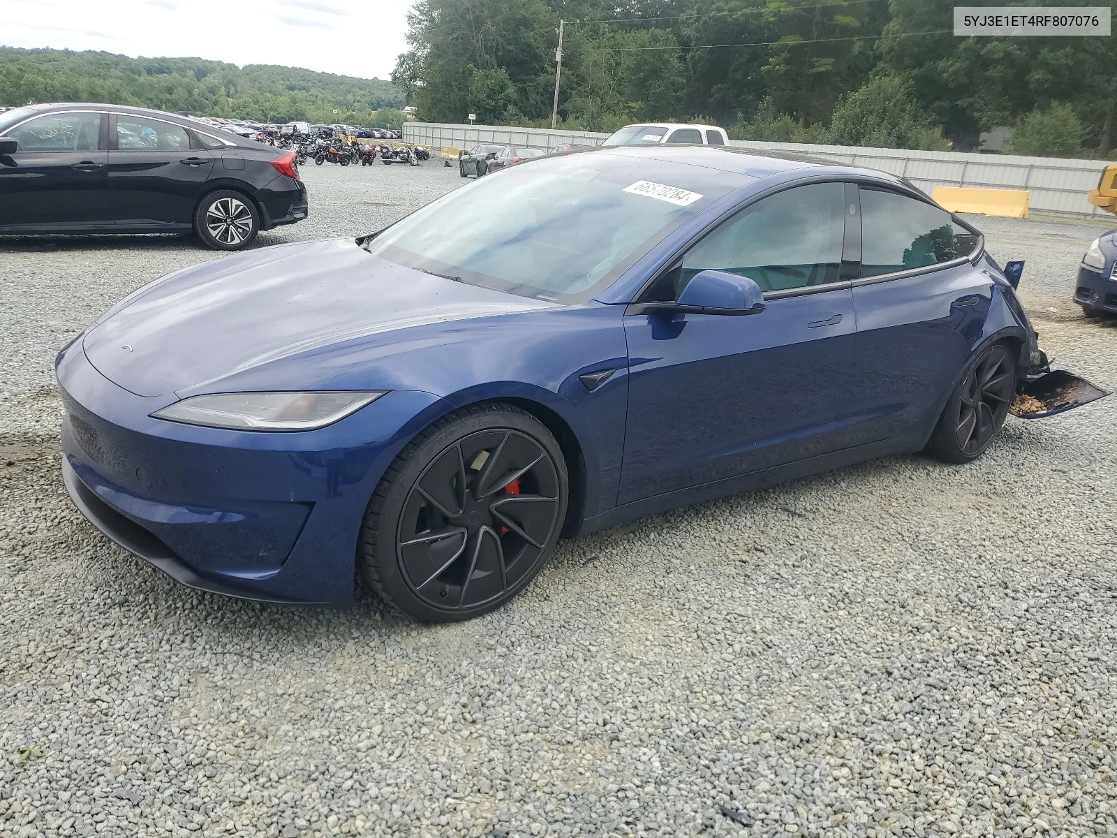 5YJ3E1ET4RF807076 2024 Tesla Model 3