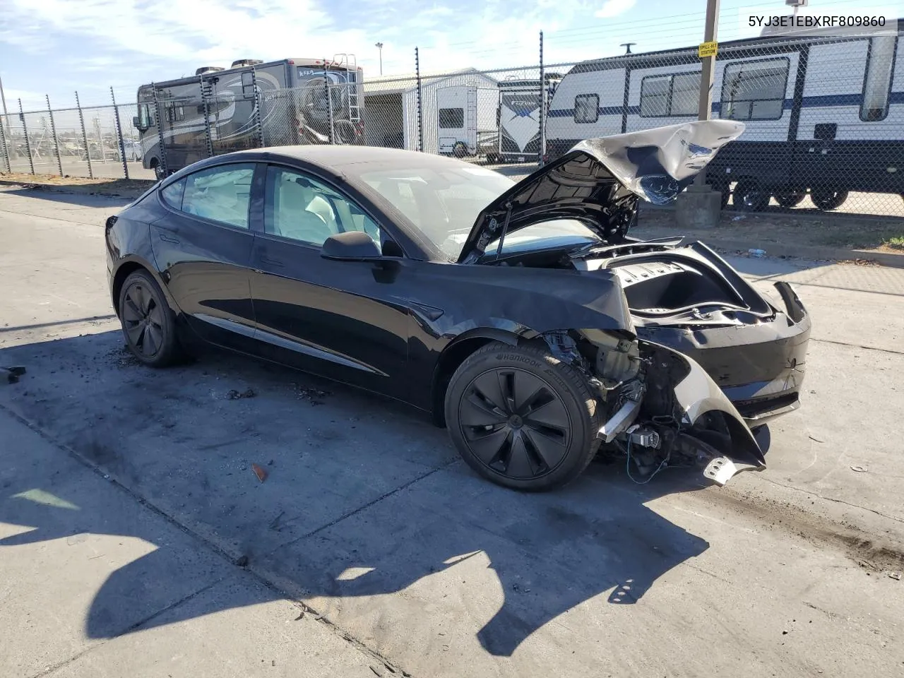 2024 Tesla Model 3 VIN: 5YJ3E1EBXRF809860 Lot: 67530754