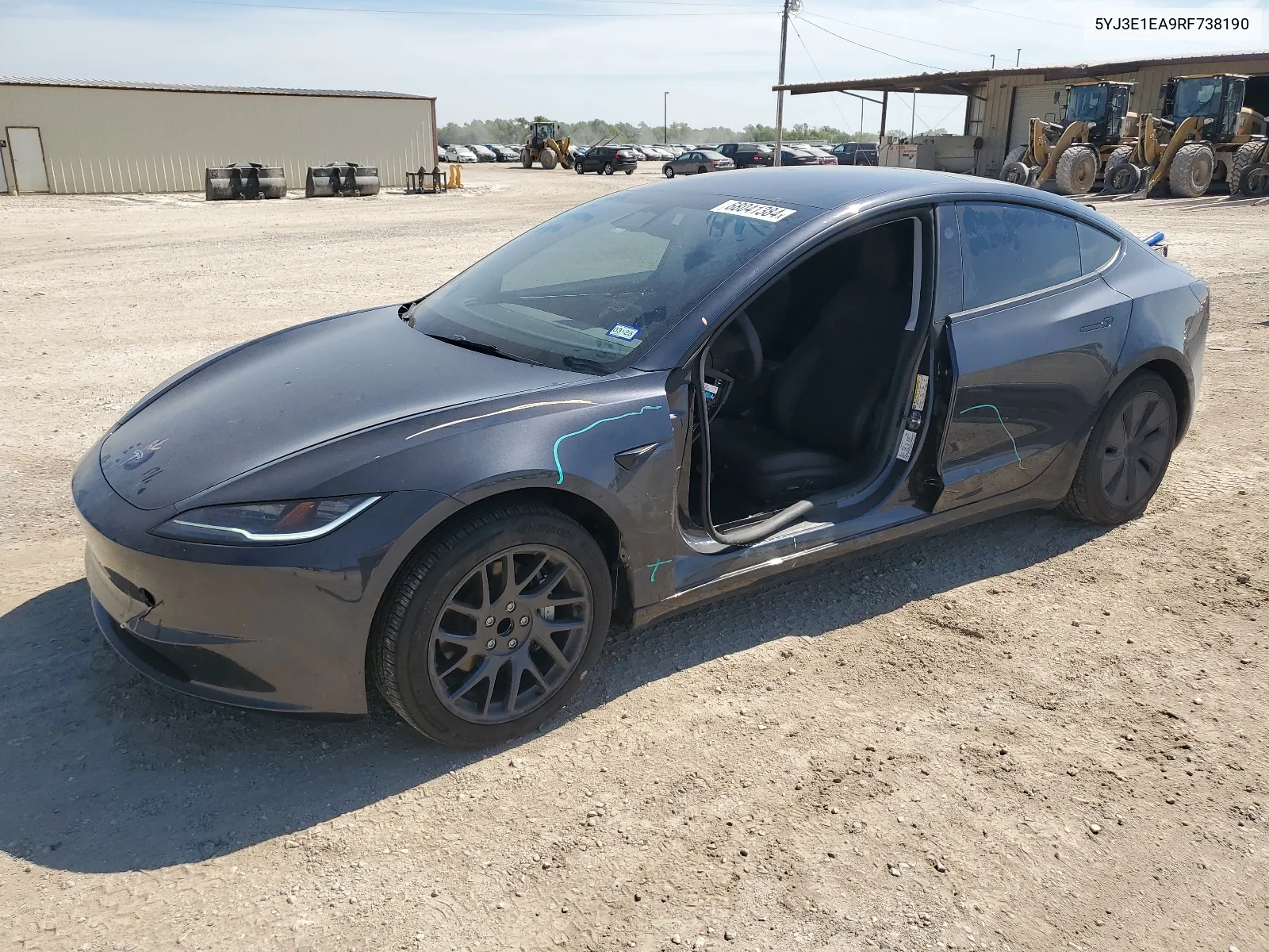 5YJ3E1EA9RF738190 2024 Tesla Model 3