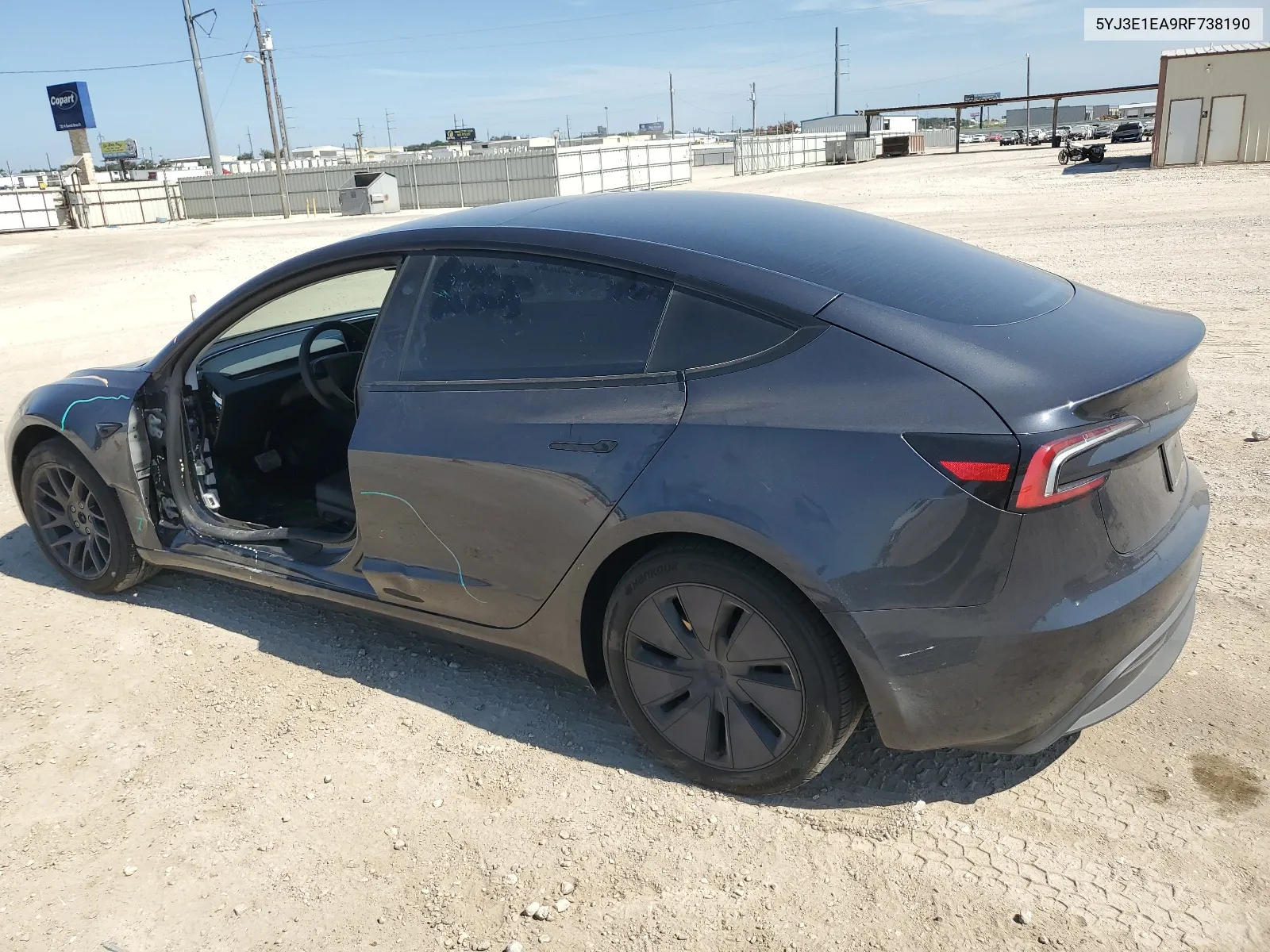 5YJ3E1EA9RF738190 2024 Tesla Model 3