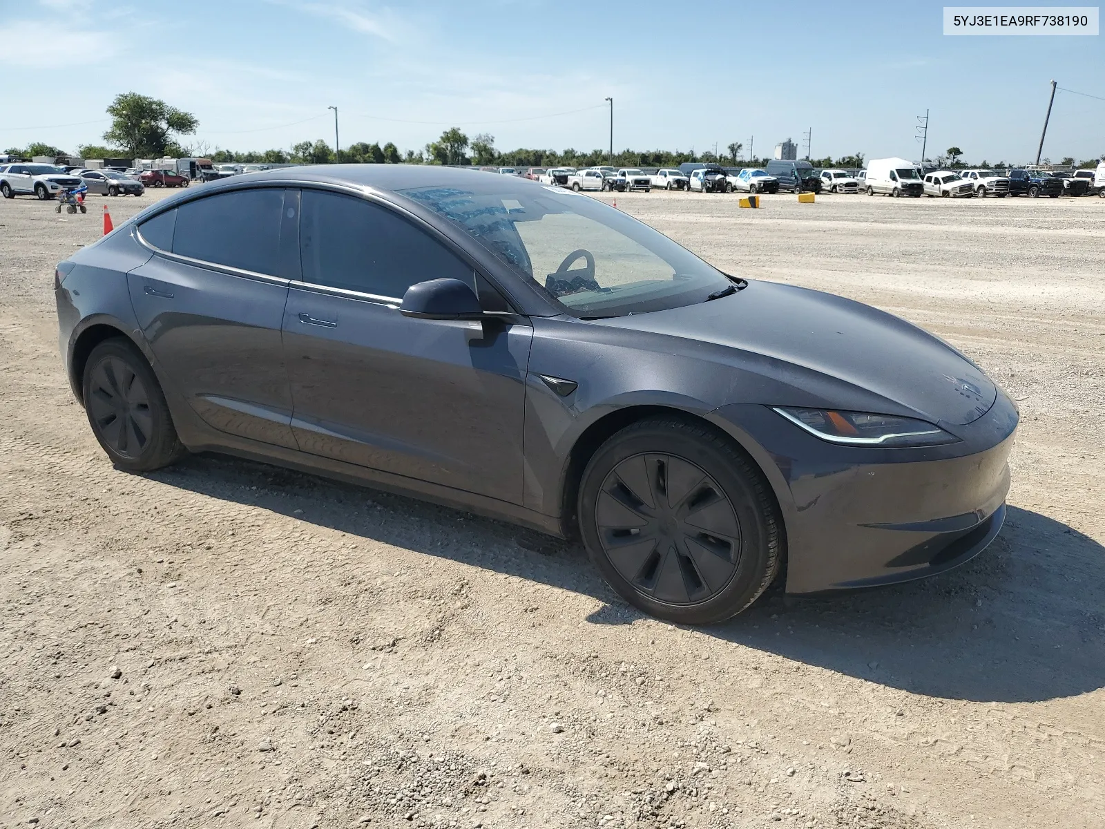 2024 Tesla Model 3 VIN: 5YJ3E1EA9RF738190 Lot: 68041384