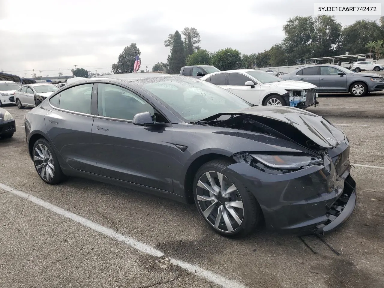 5YJ3E1EA6RF742472 2024 Tesla Model 3