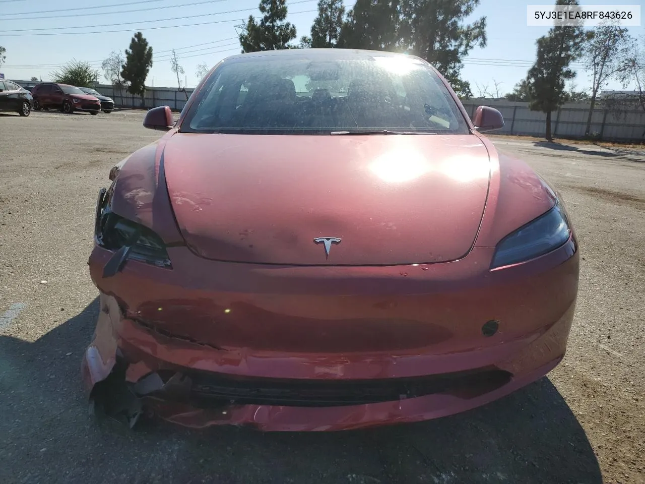 5YJ3E1EA8RF843626 2024 Tesla Model 3