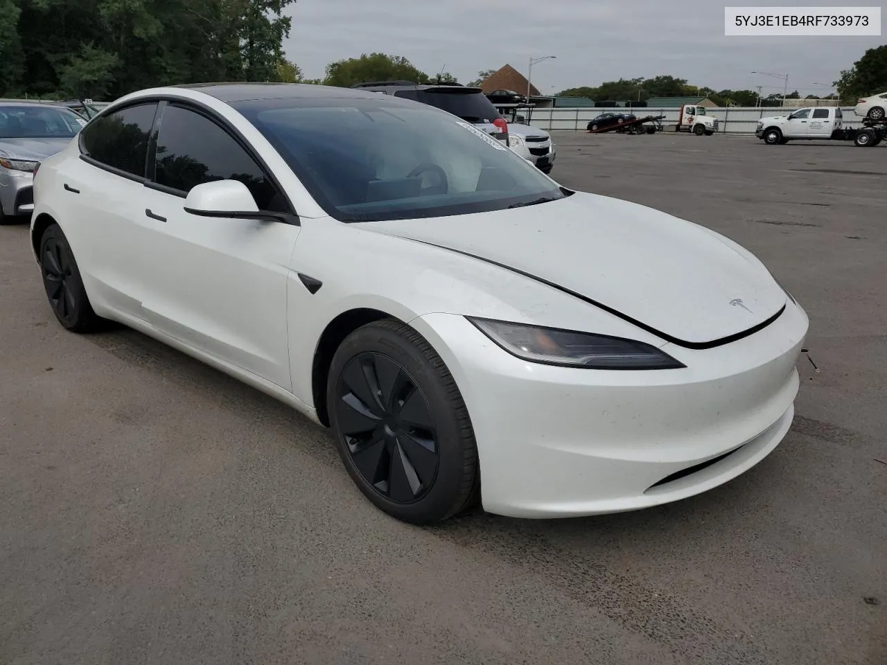 2024 Tesla Model 3 VIN: 5YJ3E1EB4RF733973 Lot: 69950904