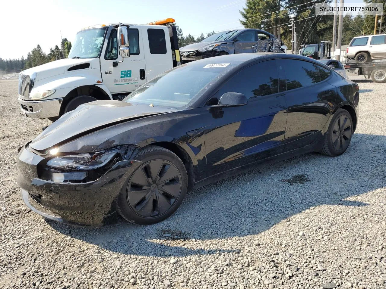 5YJ3E1EB7RF757006 2024 Tesla Model 3