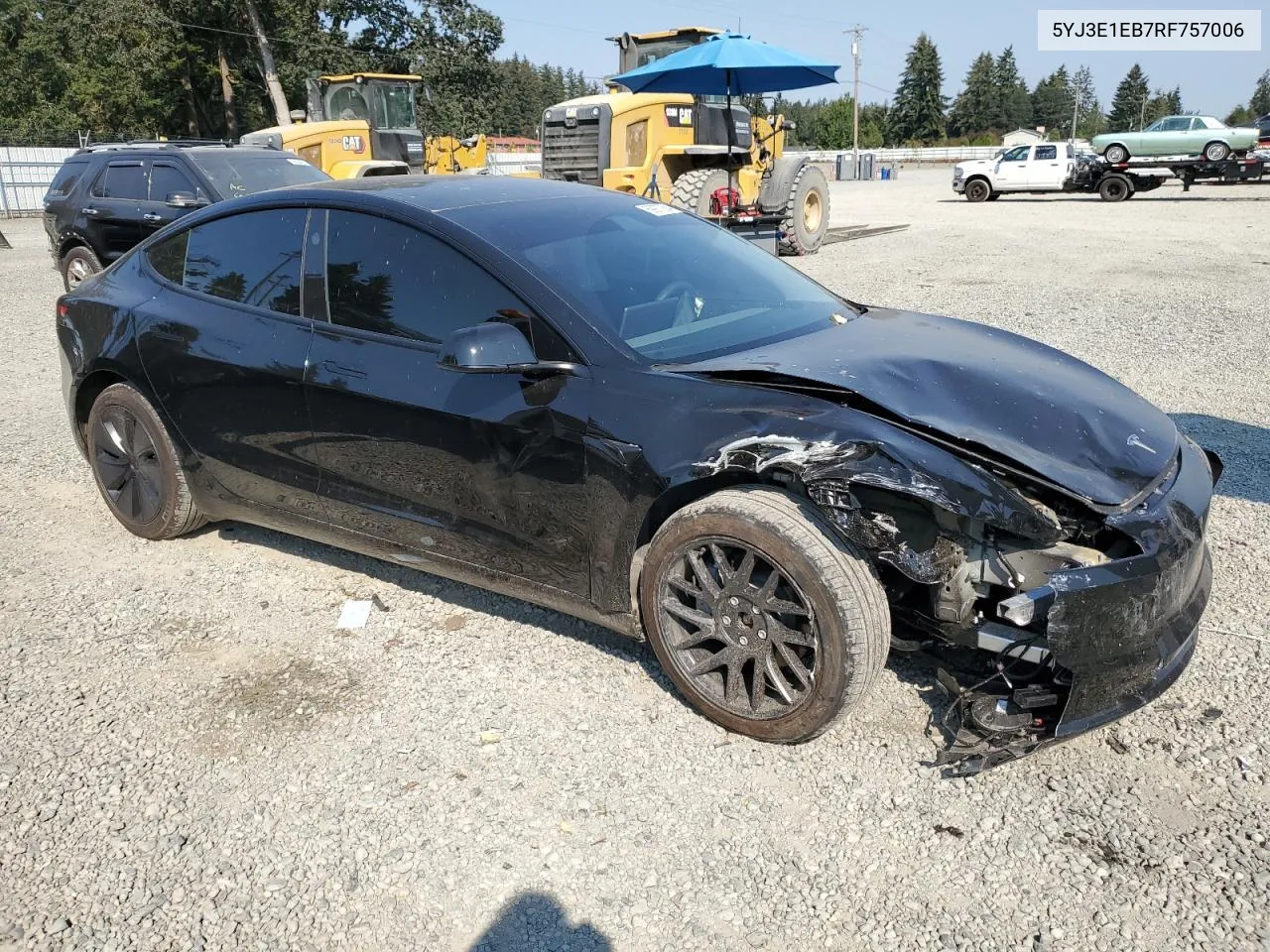 5YJ3E1EB7RF757006 2024 Tesla Model 3