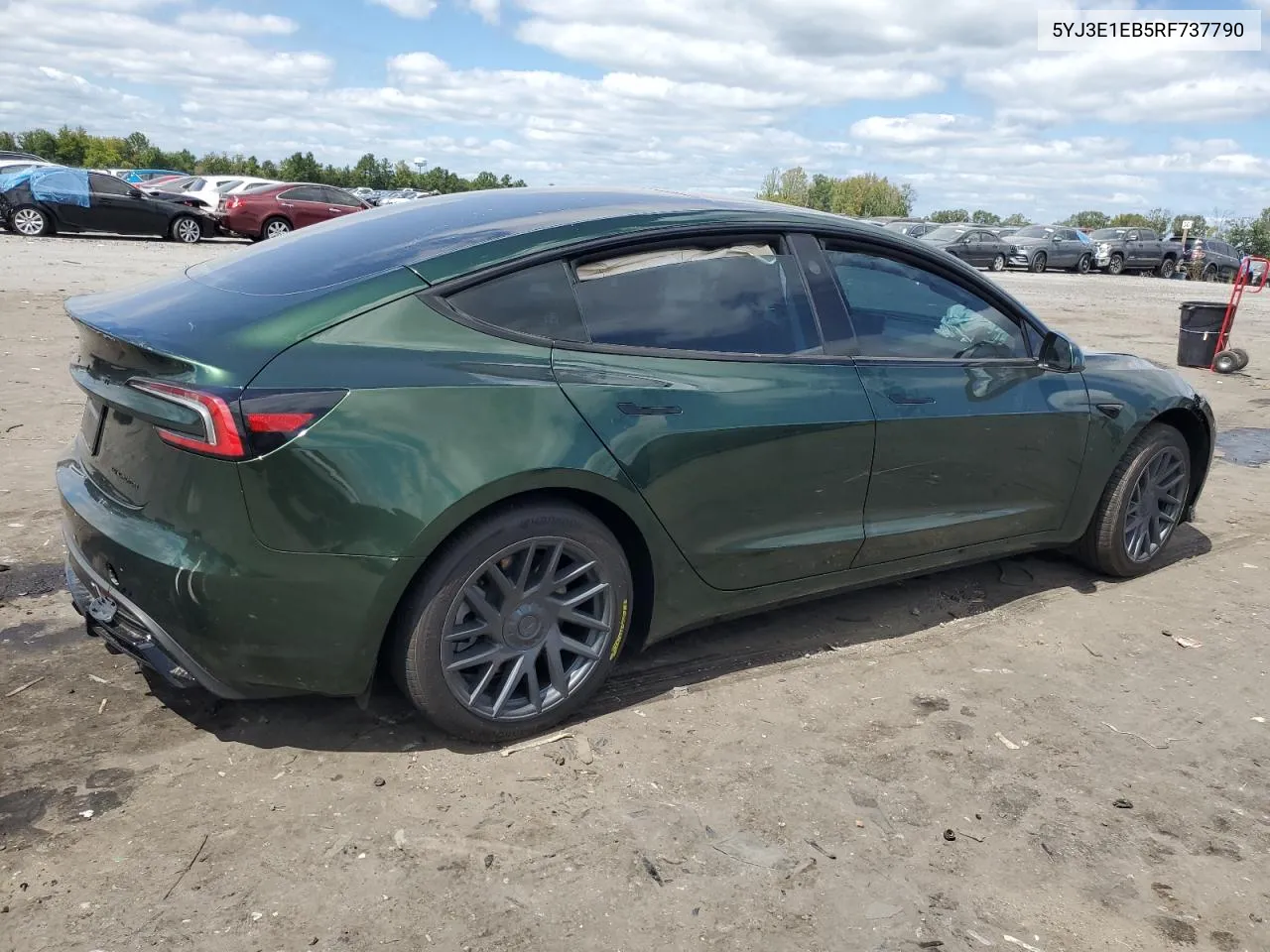 5YJ3E1EB5RF737790 2024 Tesla Model 3