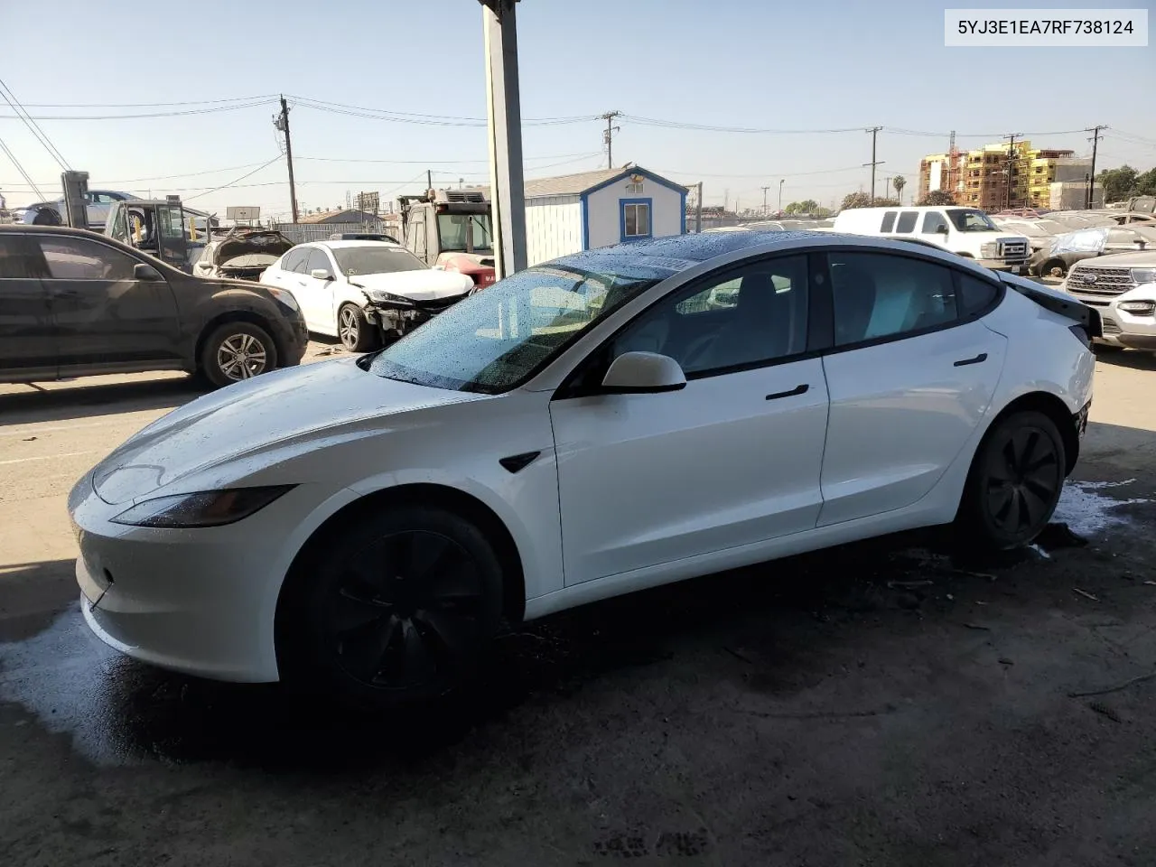 5YJ3E1EA7RF738124 2024 Tesla Model 3