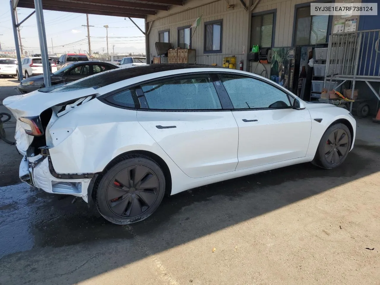 2024 Tesla Model 3 VIN: 5YJ3E1EA7RF738124 Lot: 70303924