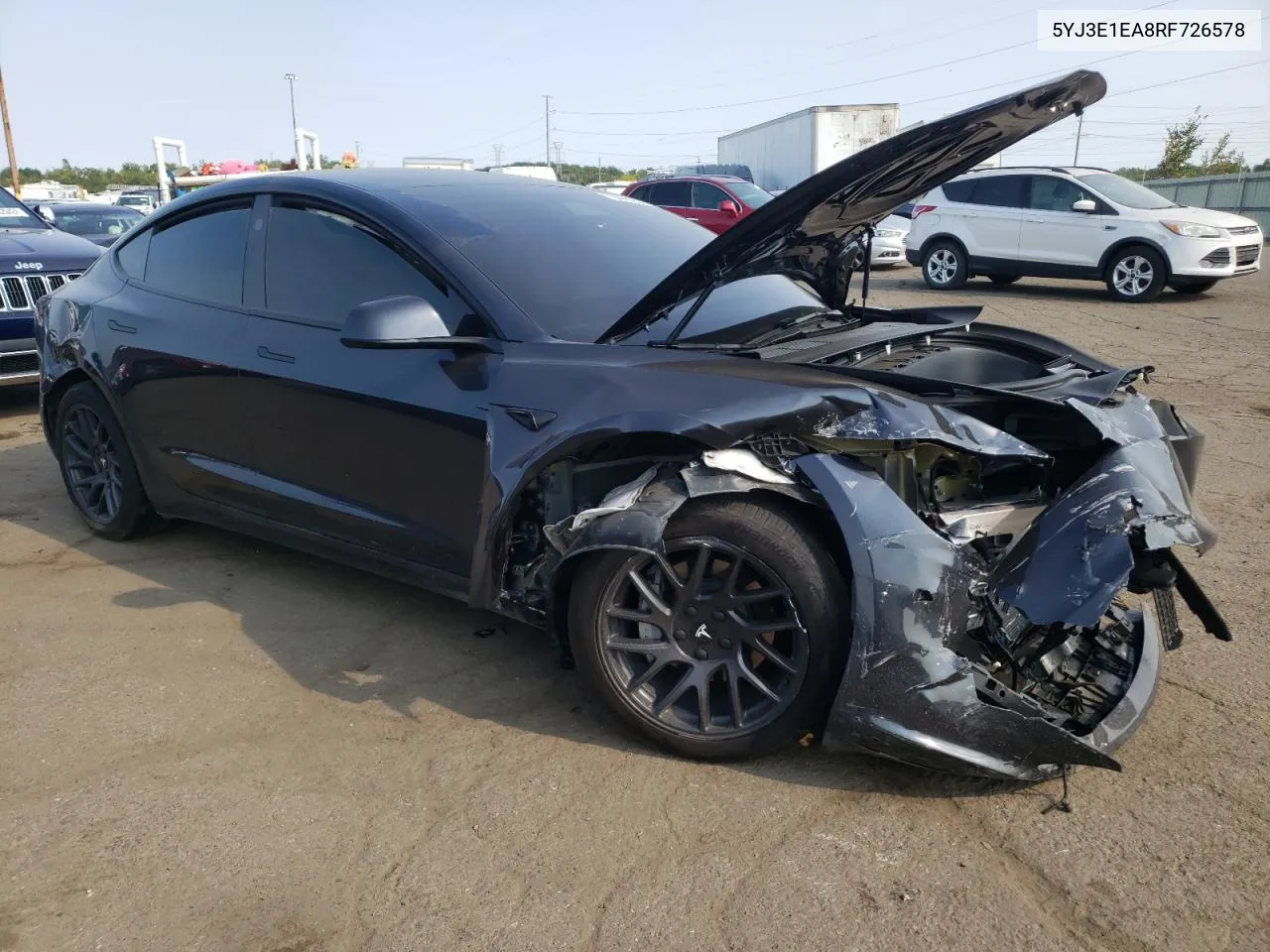 5YJ3E1EA8RF726578 2024 Tesla Model 3