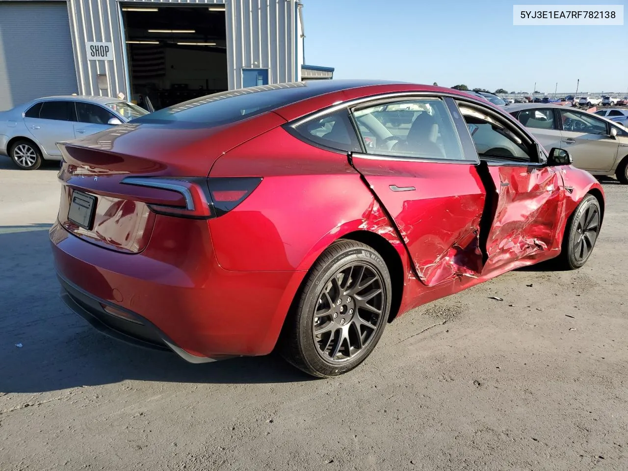 5YJ3E1EA7RF782138 2024 Tesla Model 3