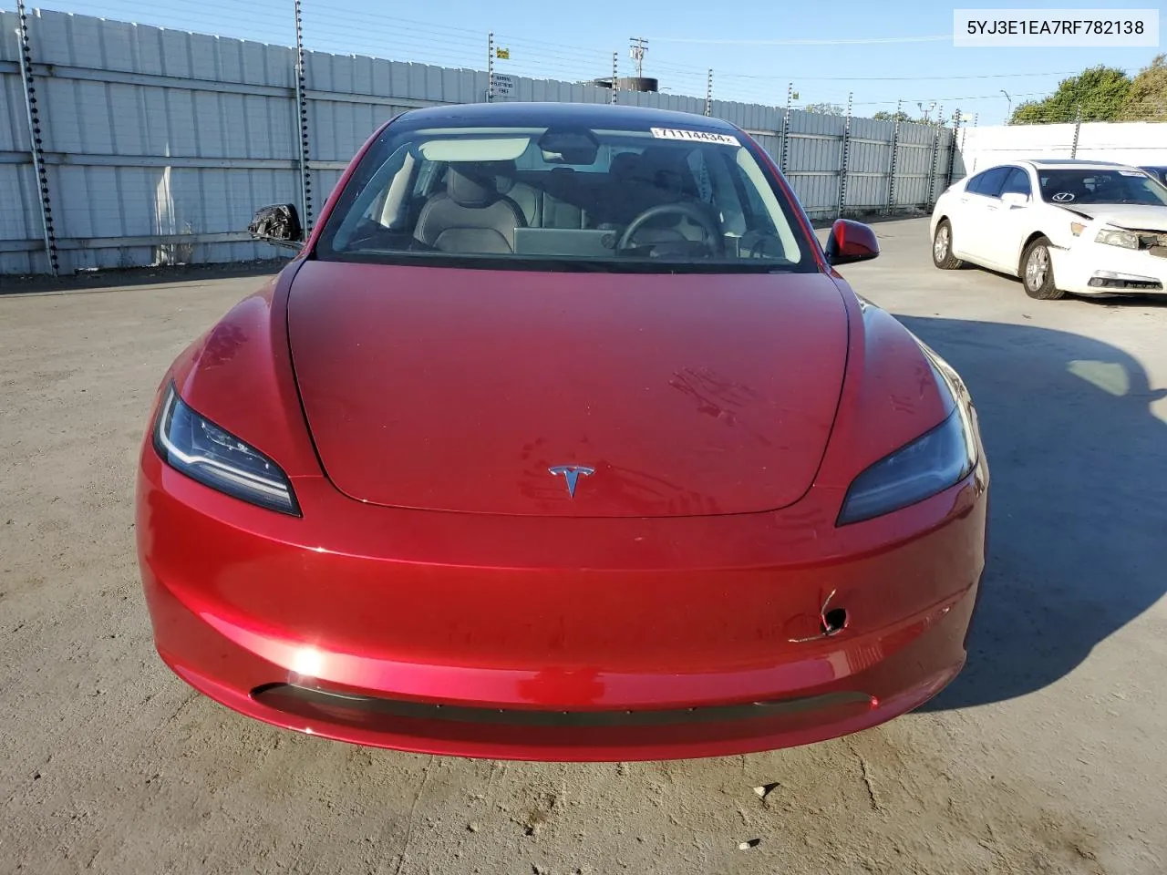 5YJ3E1EA7RF782138 2024 Tesla Model 3