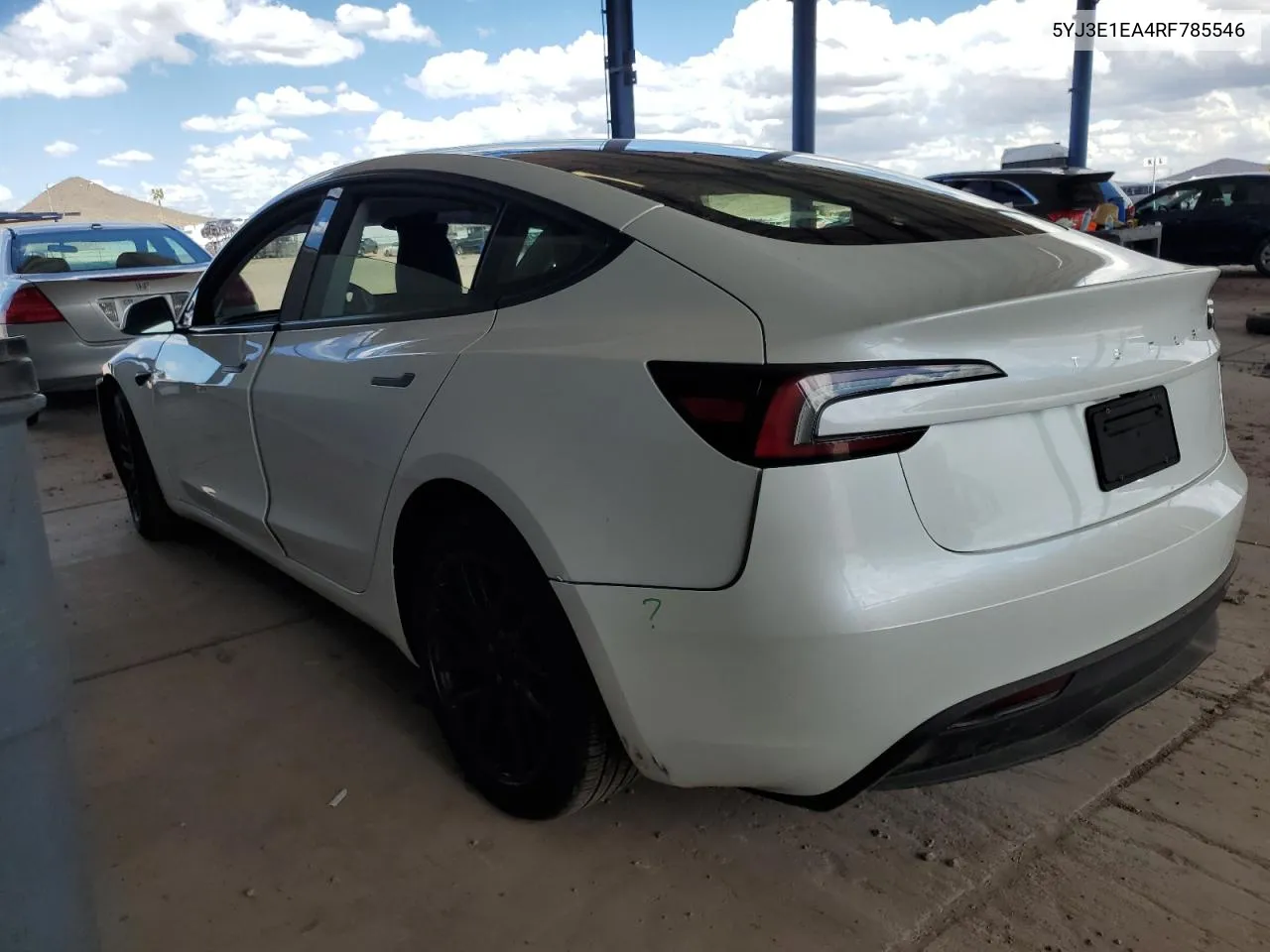 2024 Tesla Model 3 VIN: 5YJ3E1EA4RF785546 Lot: 71118334