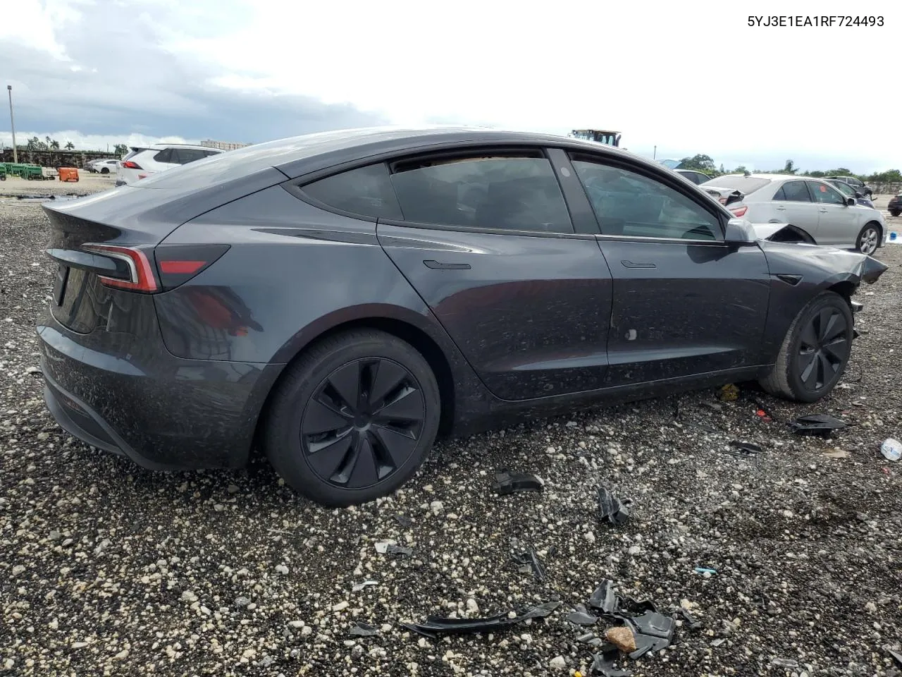 2024 Tesla Model 3 VIN: 5YJ3E1EA1RF724493 Lot: 71201644