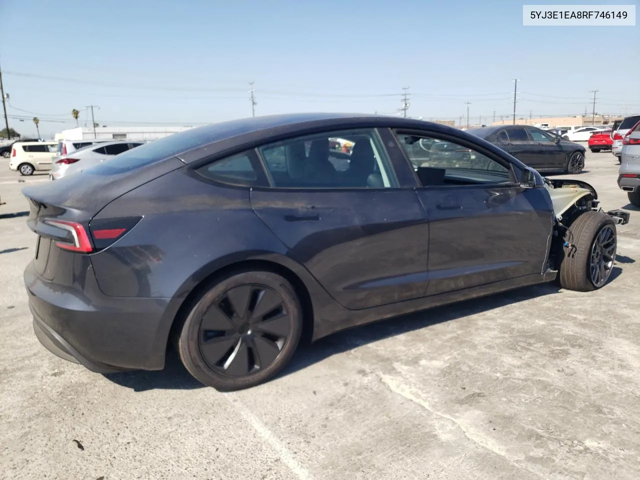 2024 Tesla Model 3 VIN: 5YJ3E1EA8RF746149 Lot: 71294214