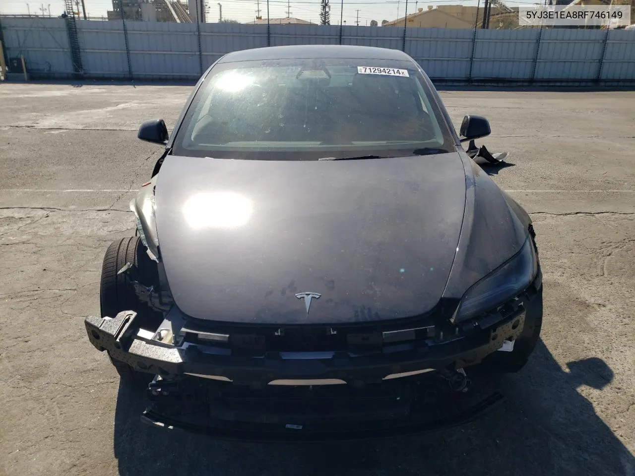 2024 Tesla Model 3 VIN: 5YJ3E1EA8RF746149 Lot: 71294214