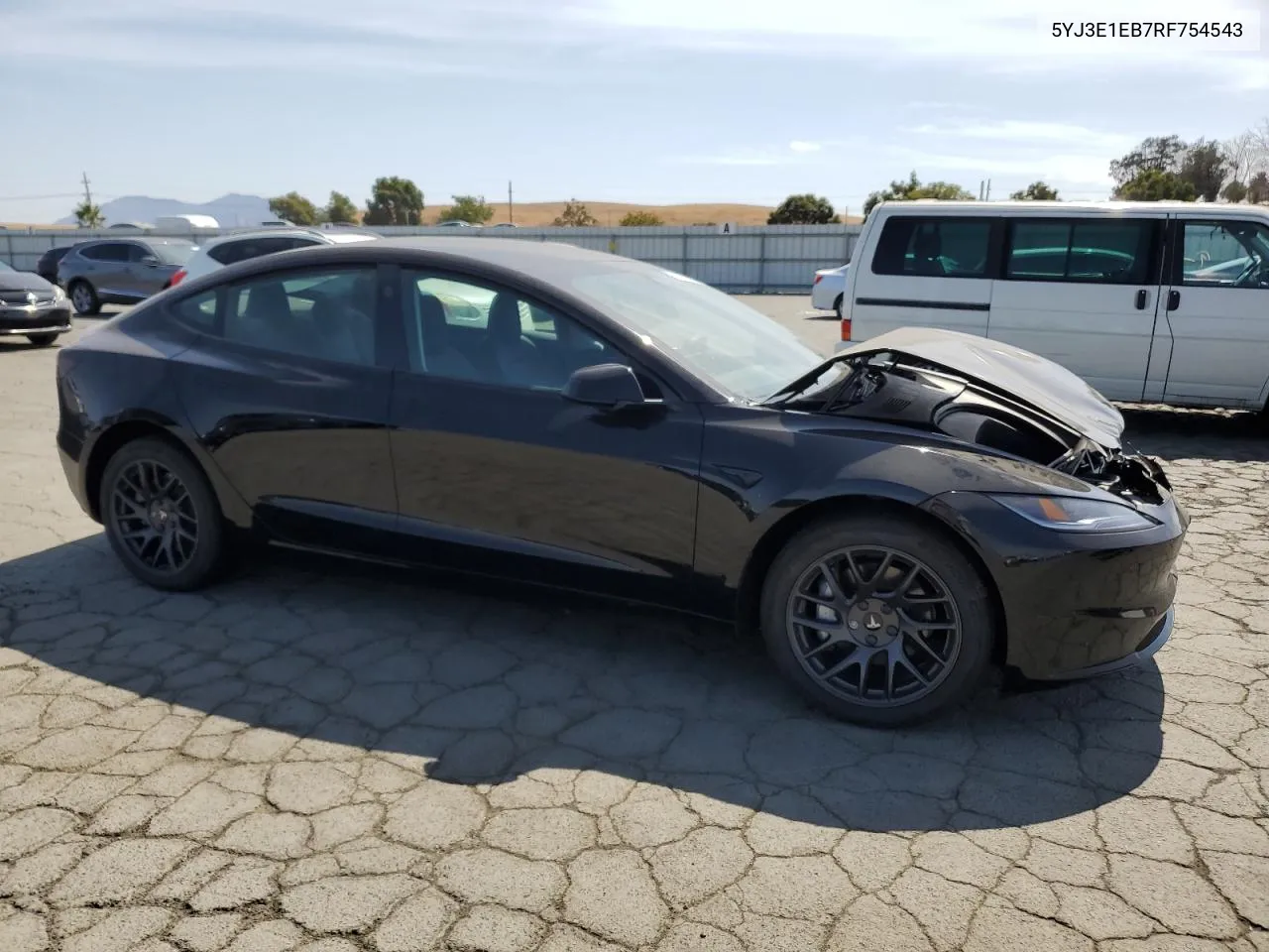 5YJ3E1EB7RF754543 2024 Tesla Model 3