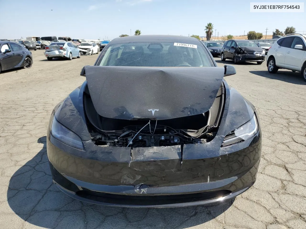 5YJ3E1EB7RF754543 2024 Tesla Model 3